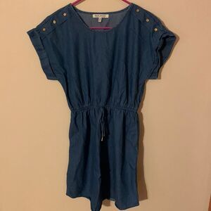 Speed Control Jean Dress